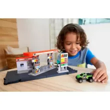 Mattel Matchbox töltőállomás játékszett kisautóval