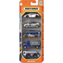 Mattel Matchbox kisautók 5 darabos szett - MBX Airport