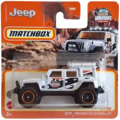 Mattel Matchbox Jeep Wrangler Superlift kisautó