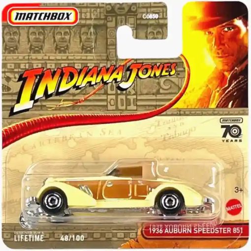 Mattel Matchbox Indiana Jones: 1936 Auburn Speedster 851 kisautó