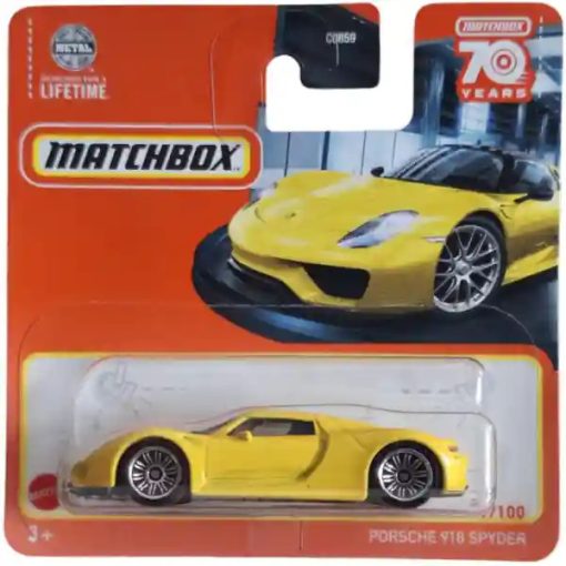 Mattel Matchbox Porsche 918 Spyder kisautó