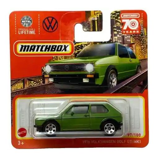 Mattel Matchbox 1976 Volkswagen Golf GTI MK1 kisautó