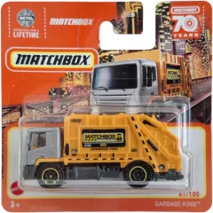 Mattel Matchbox Garbage King kukásautó kisautó