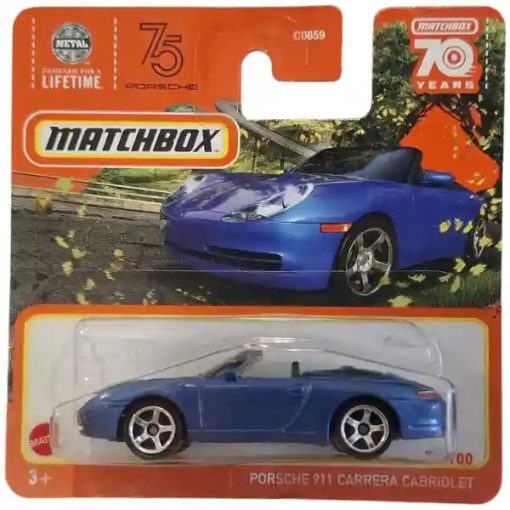 Mattel Matchbox Porsche 911 Carrera Cabriolet kisautó