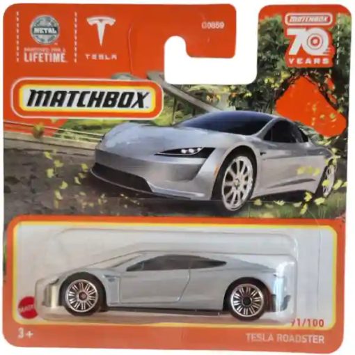 Mattel Matchbox Tesla Roadster kisautó