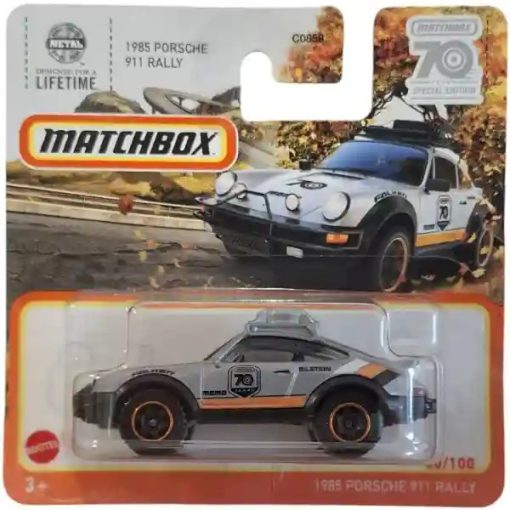 Mattel Matchbox 1985 Porsche 911 Rally kisautó