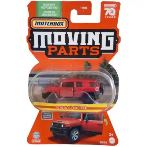 Mattel Matchbox Toyota FJ Cruiser kisautó nyitható ajtókkal