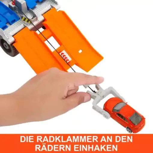 Mattel Matchbox autómentő és autójavító kamion Audi TT RS Coupe kisautóval