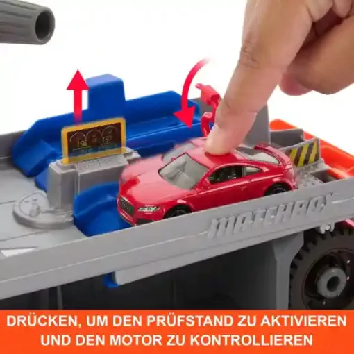 Mattel Matchbox autómentő és autójavító kamion Audi TT RS Coupe kisautóval
