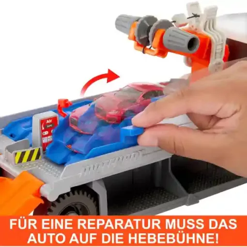 Mattel Matchbox autómentő és autójavító kamion Audi TT RS Coupe kisautóval