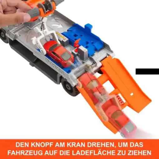 Mattel Matchbox autómentő és autójavító kamion Audi TT RS Coupe kisautóval