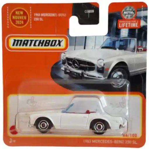 Mattel Matchbox 1963 Mercedes-Benz 230 SL kisautó