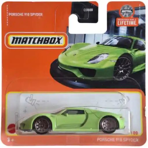 Mattel Matchbox Porsche 918 Spyder kisautó