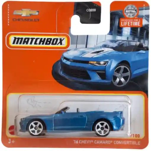 Mattel Matchbox '16 Chevrolet (Chevy) Camaro Convertible kisautó