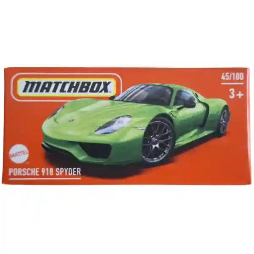 Mattel Matchbox Porsche 918 Spyder kisautó