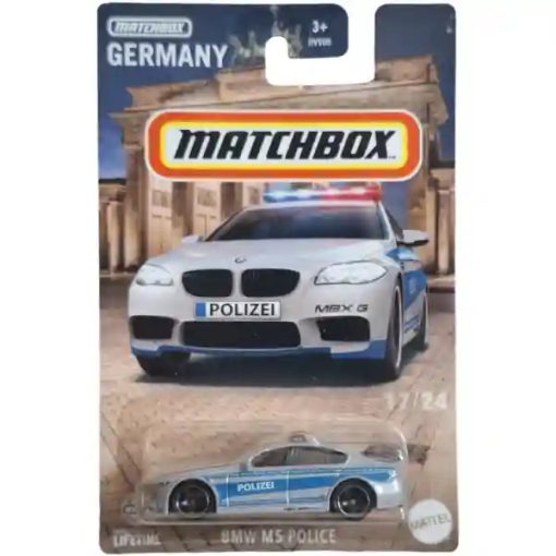 Mattel Matchbox BMW M5 Police rendőrautó