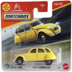 Mattel Matchbox 1970 Citroën 2CV kisautó