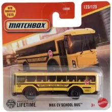 Mattel Matchbox MBX EV School Bus (Amerikai iskolabusz) kisautó