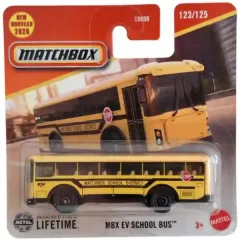   Mattel Matchbox MBX EV School Bus (Amerikai iskolabusz) kisautó