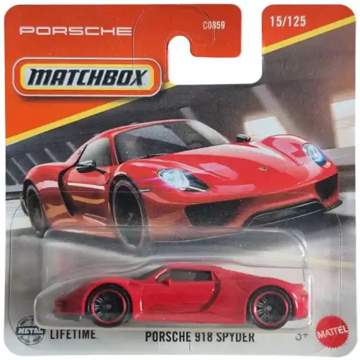 Mattel Matchbox Porsche 918 Spyder kisautó