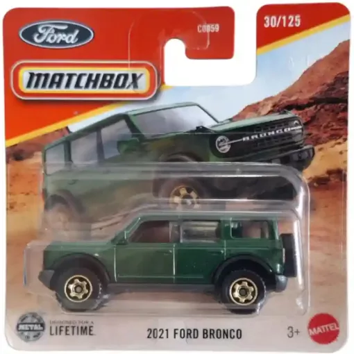 Mattel Matchbox 2021 Ford Bronco kisautó
