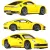   Mattel Matchbox 2020 Porsche 911 Carrera 4S kisautó nyitható ajtókkal