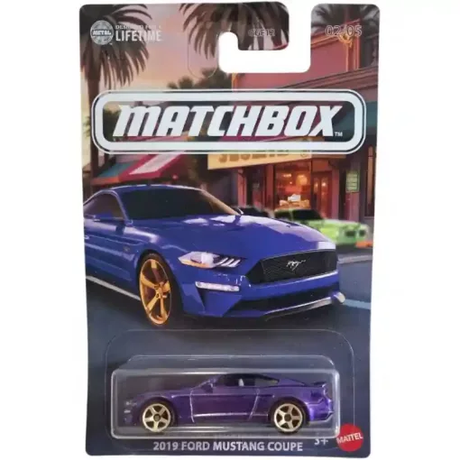 Mattel Matchbox 2019 Ford Mustang Coupe kisautó