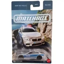 Mattel Matchbox BMW M5 Police rendőrautó