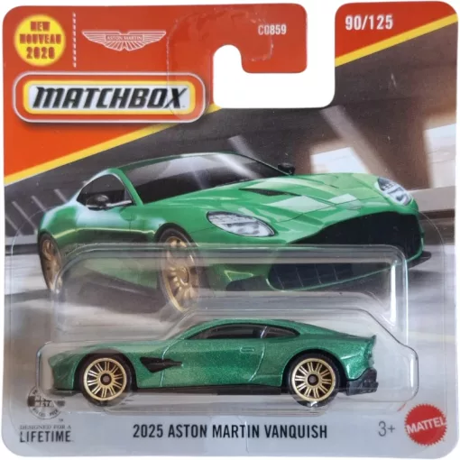 Mattel Matchbox 2025 Aston Martin Vanquish kisautó