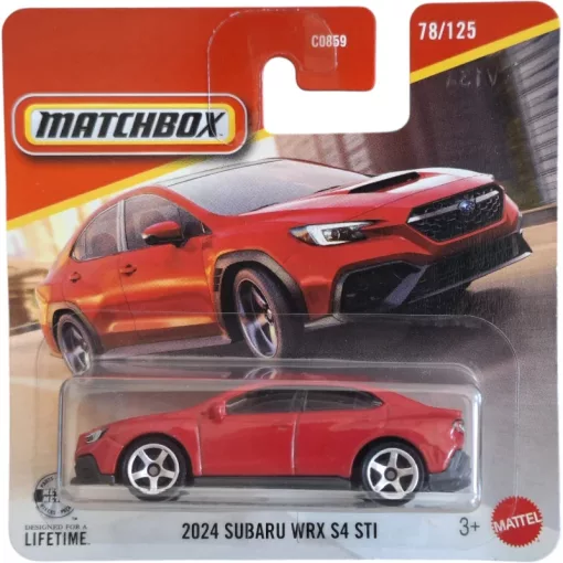 Mattel Matchbox 2024 Subaru WRX S4 STI kisautó
