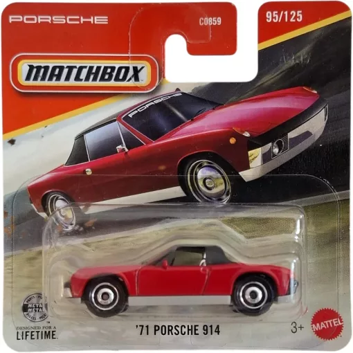 Mattel Matchbox '71 Porsche 914 kisautó