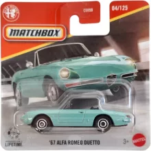 Mattel Matchbox '67 Alfa Romeo Duetto kisautó