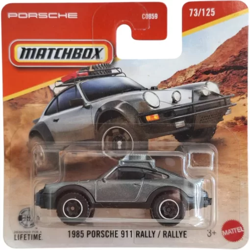 Mattel Matchbox 1985 Porsche 911 Rally kisautó