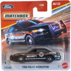 Mattel Matchbox Ford Police Interceptor rendőrautó