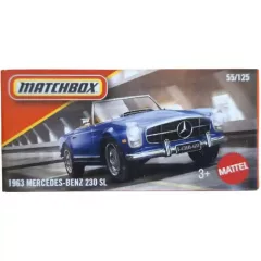 Mattel Matchbox 1963 Mercedes-Benz 230 SL kisautó