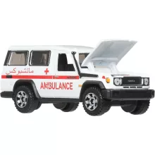 Mattel Matchbox 2024 Toyota Land Cruiser 70 Series kisautó nyitható motorháztetővel