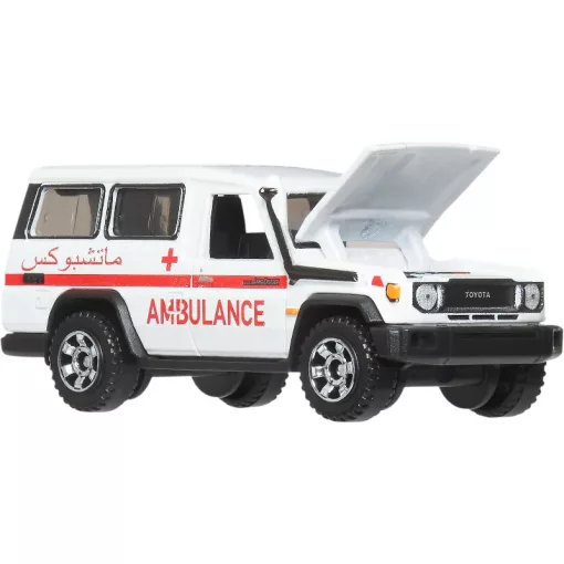 Mattel Matchbox 2024 Toyota Land Cruiser 70 Series kisautó nyitható motorháztetővel
