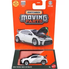 Mattel Matchbox 2024 Toyota Yaris GR Rally2 kisautó nyitható motorháztetővel