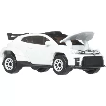 Mattel Matchbox 2024 Toyota Yaris GR Rally2 kisautó nyitható motorháztetővel