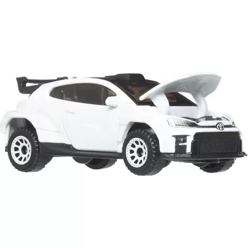 Mattel Matchbox 2024 Toyota Yaris GR Rally2 kisautó nyitható motorháztetővel