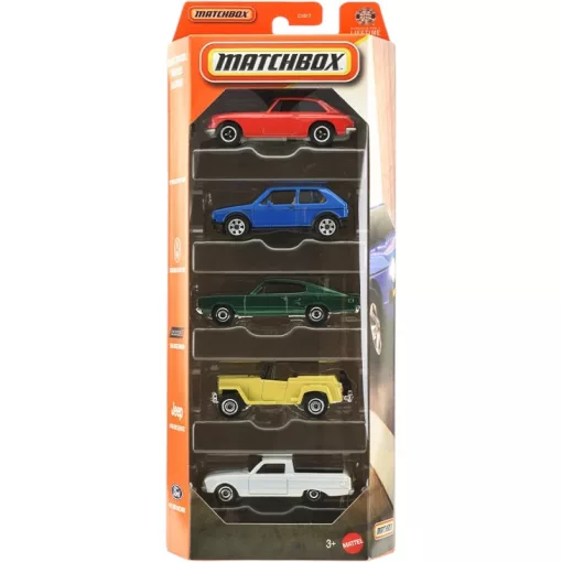 Mattel Matchbox kisautók 5 darabos szett - Classic Cruisers