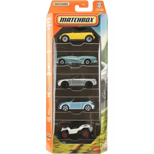 Mattel Matchbox kisautók 5 darabos szett - Convertible Dreams