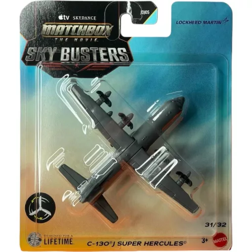 Mattel Matchbox: The Movie C-130 J Super Hercules kisrepülő