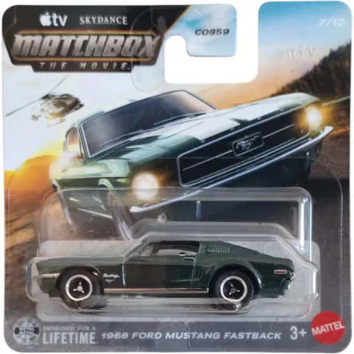 Mattel Matchbox: The Movie 1968 Ford Mustang Fastback kisautó