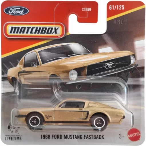 Mattel Matchbox 1968 Ford Mustang Fastback kisautó