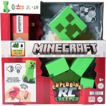 Mattel Minecraft Creeper RC távirányítós interaktív "felrobbanó" figura