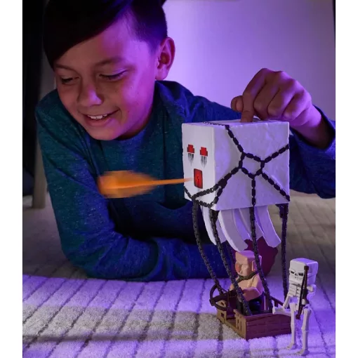 Mattel Egy Minecraft film: Interaktív Ghast játékszett Piglin akciófigurával