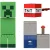  Mattel Minecraft Redstone Charged Creeper akciófigura kiegészítőkkel