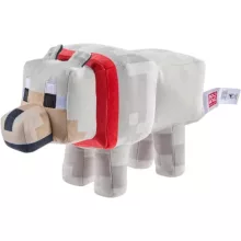 Mattel Minecraft Tamed Wolf (Megszelídített Farkas) plüssfigura