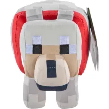 Mattel Minecraft Tamed Wolf (Megszelídített Farkas) plüssfigura
